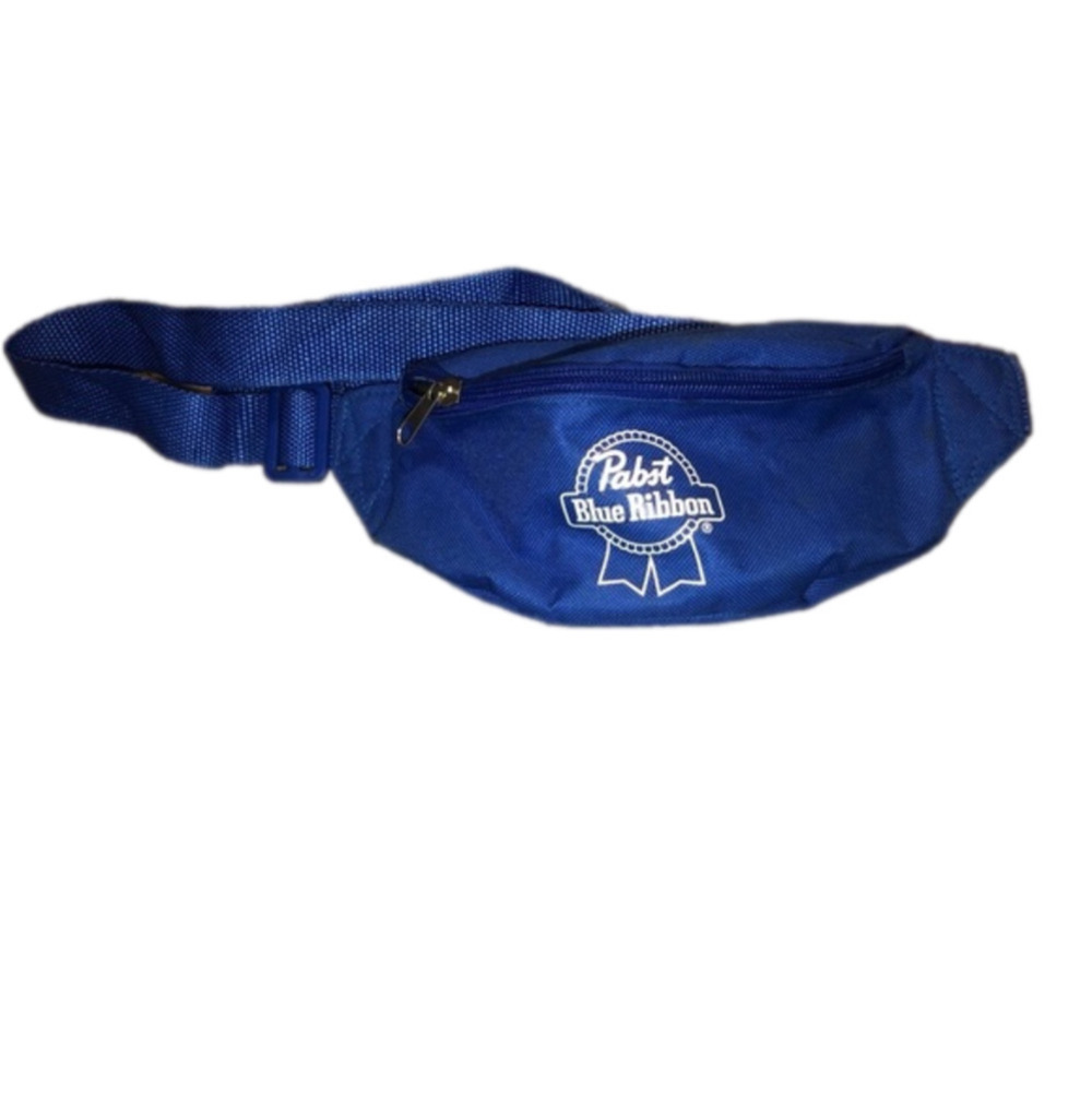 PABST Blue Ribbon Fanny Pack Belt Bag Waist Pack Adjustable Strap New